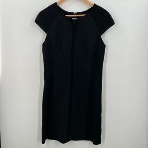 Laundry by Shelli Segal LA Black Quilted Dress size 8